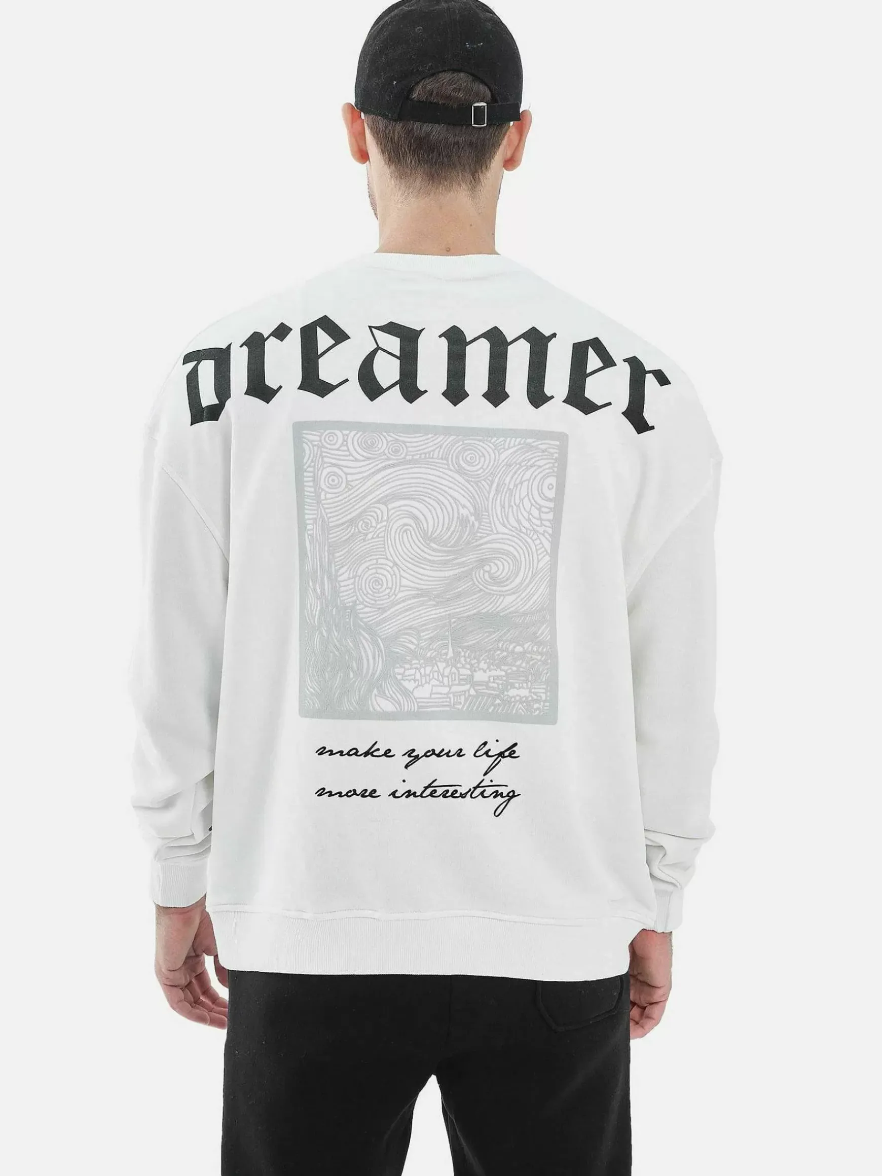 Harley White Sweater