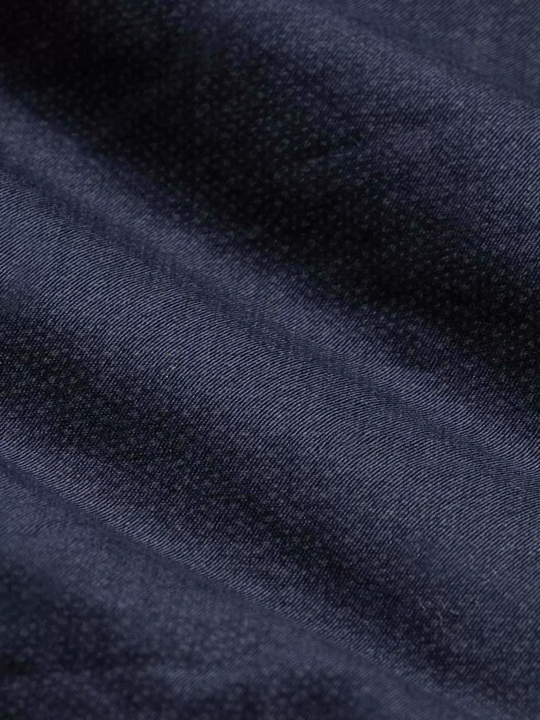 Helvorit Navy Textured Korte Broek