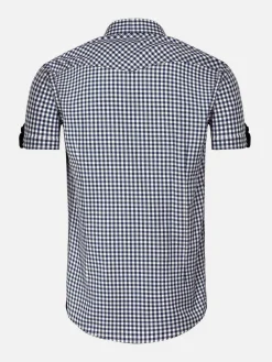 Hugo Tailored Fit Navy Overhemd