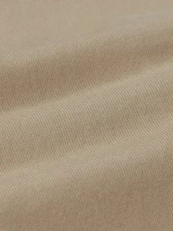 James Full Button-Down Beige Polo