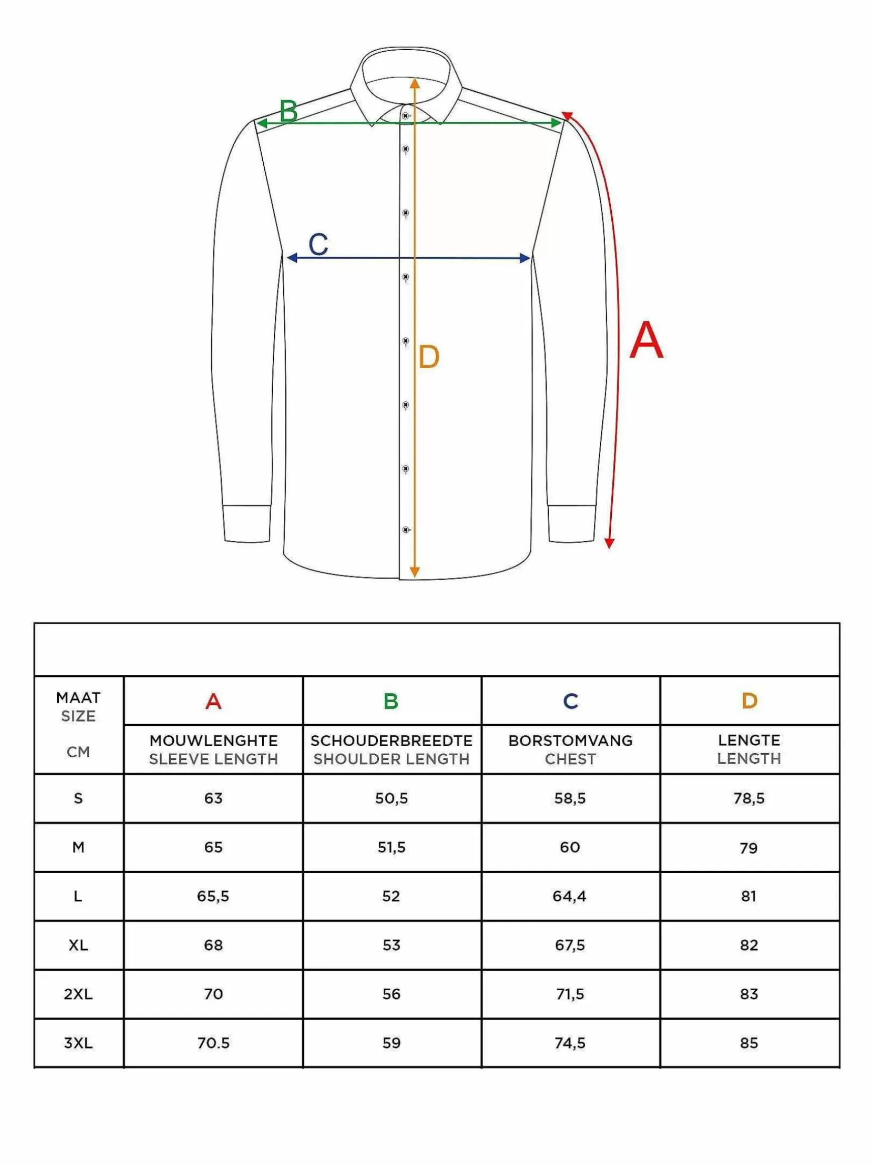 Kevin Regular Fit Blue Overhemd