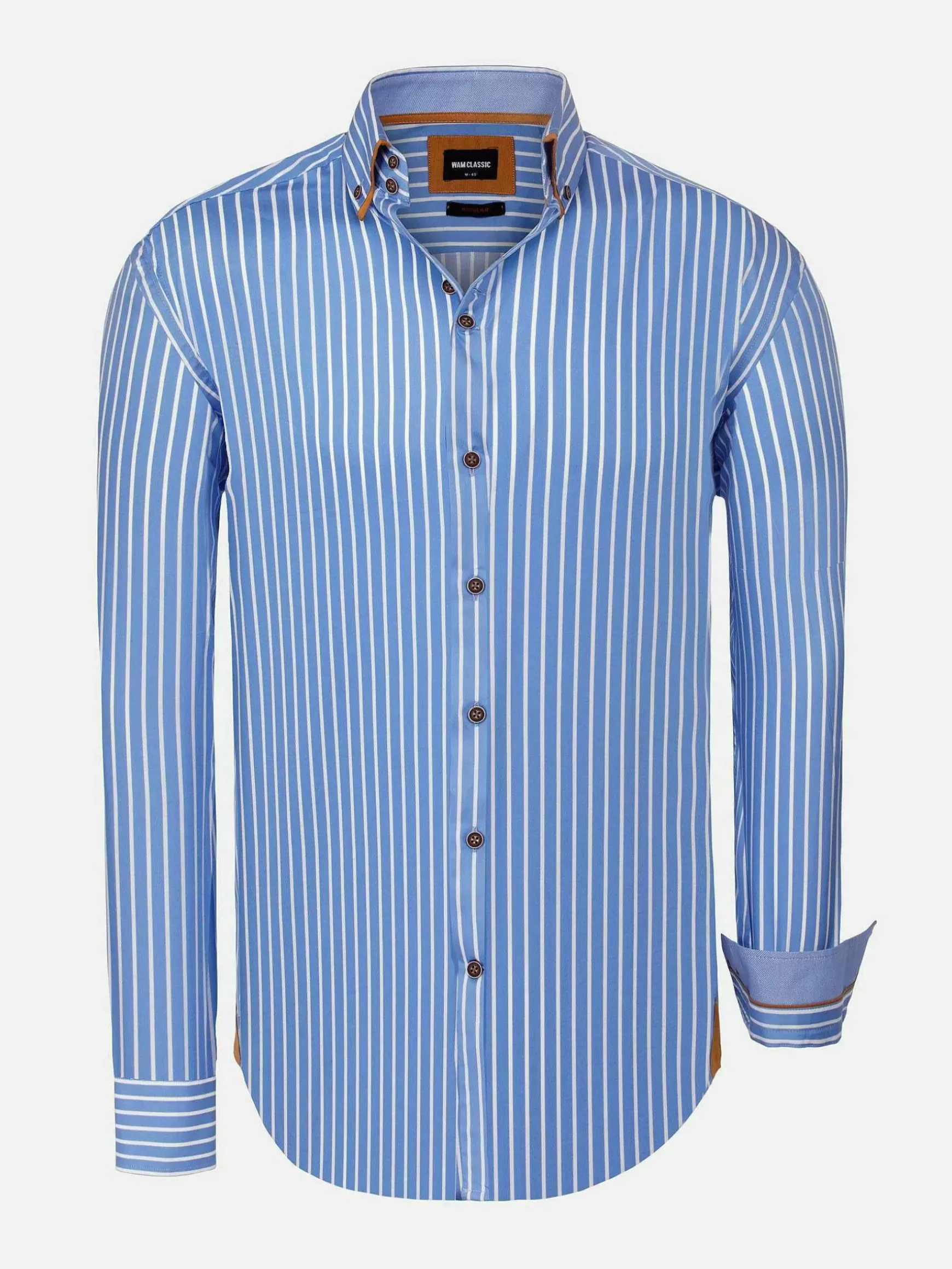 Kevin Regular Fit Blue Overhemd