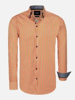 Kevin Regular Fit Orange Overhemd