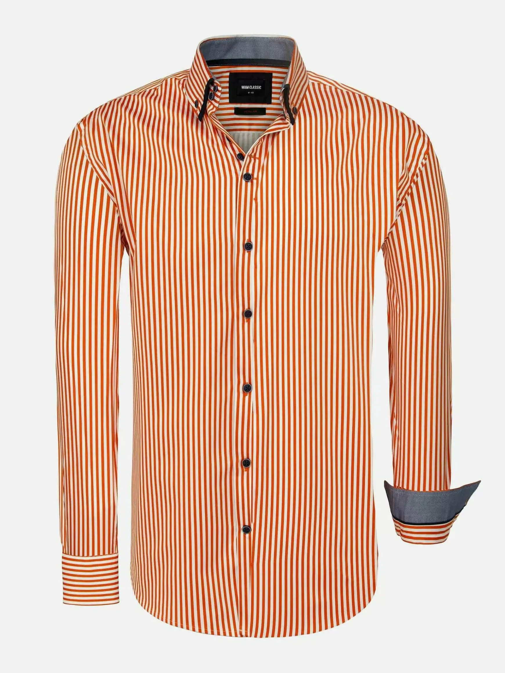 Kevin Regular Fit Orange Overhemd