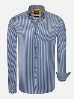 Kevin Regular Fit Royal Blue Overhemd