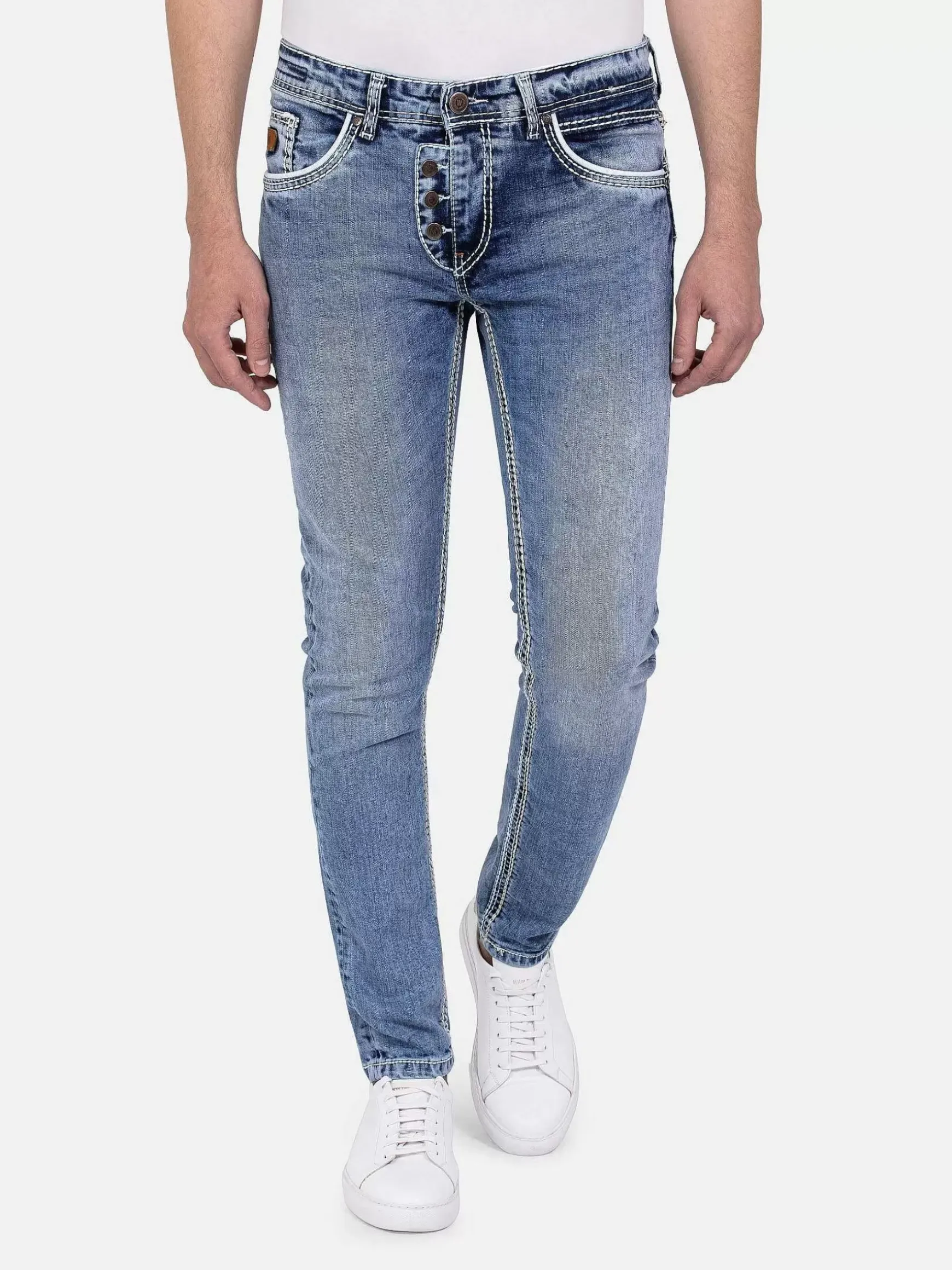 Komrij Slim Soft Wash Navy Jeans