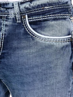 Komrij Slim Soft Wash Navy Jeans