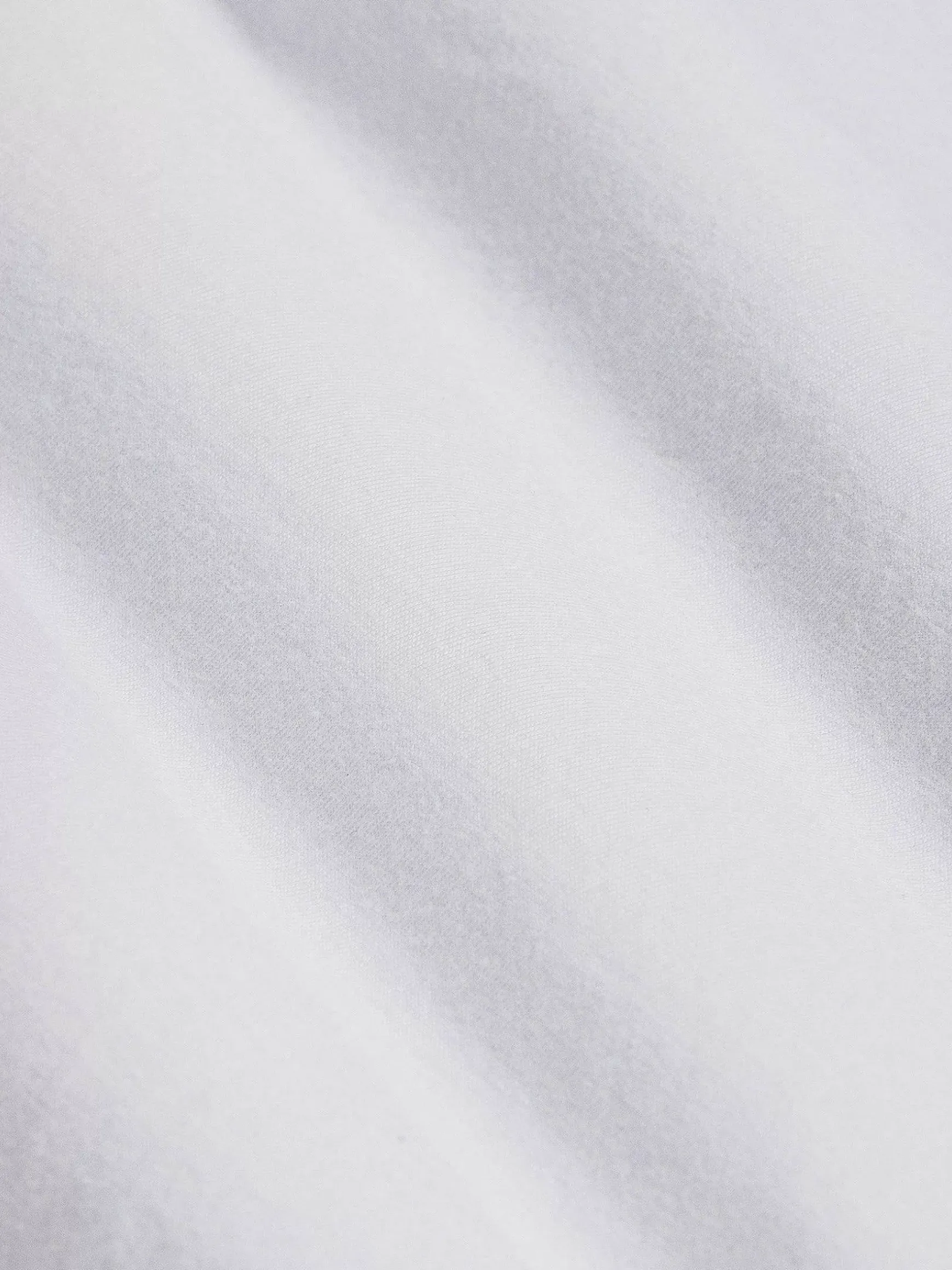 Korfual Casual V-Neck Button T-Shirt White