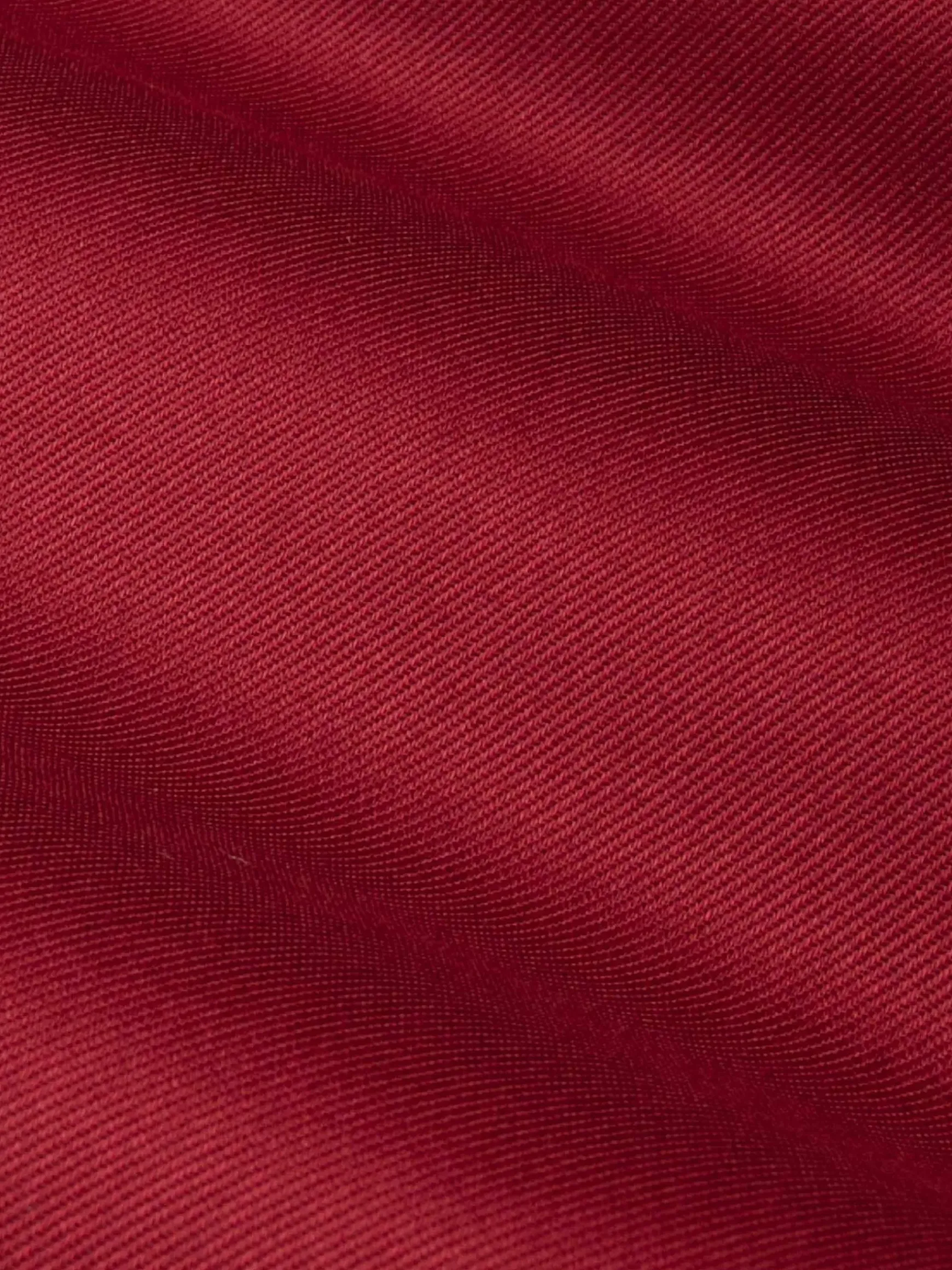 Lance Solid Red Overhemd Lange Mouw