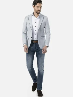 Lance Solid White Overhemd Lange Mouw