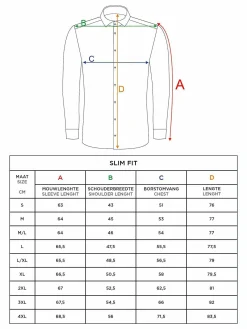 Leira Solid Dark Blue Overhemd Lange Mouw
