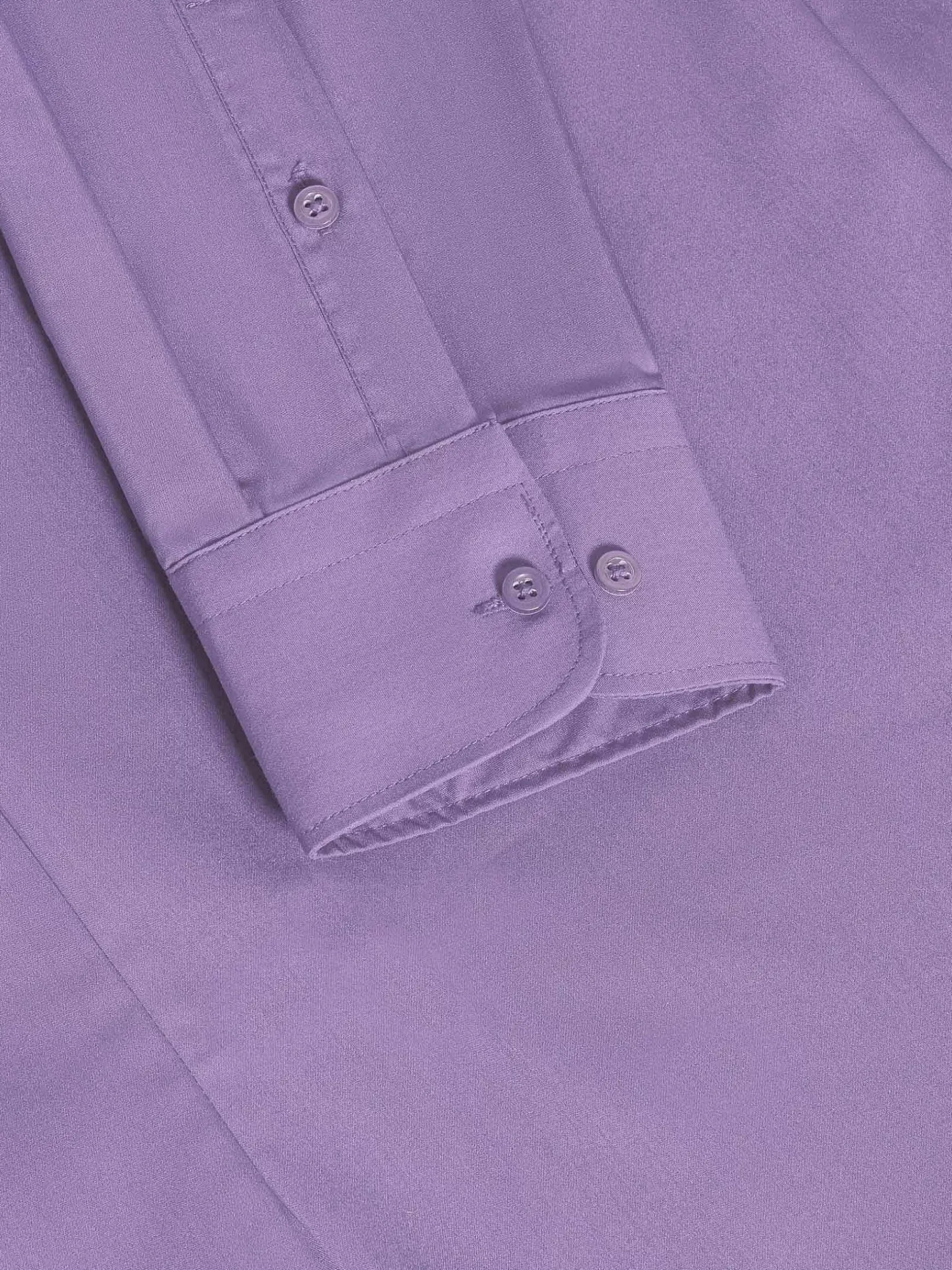 Leira Solid Lilac Overhemd Lange Mouw