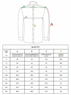 Leira Solid Petrol Overhemd Lange Mouw