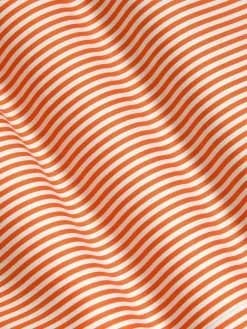 Levi Tailored Fit Orange Overhemd Korte Mouw