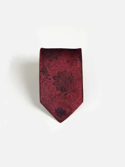 Liam Dark Red Stropdas