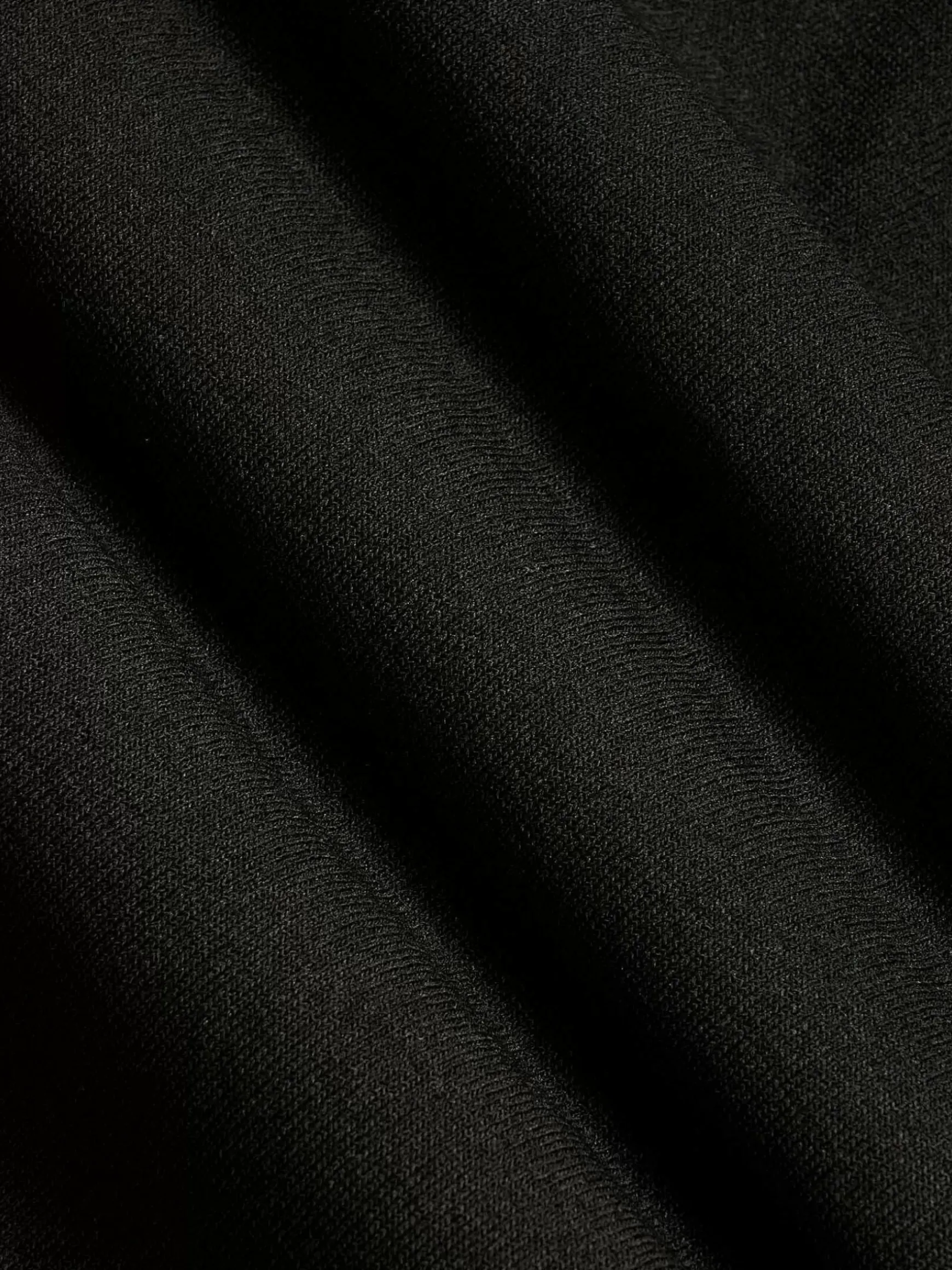 Lucas Pique Knit Black T-Shirt