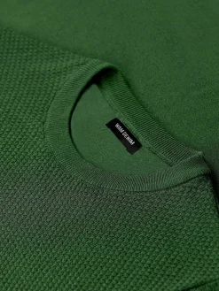 Lucas Pique Knit Green T-Shirt