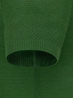 Lucas Pique Knit Green T-Shirt