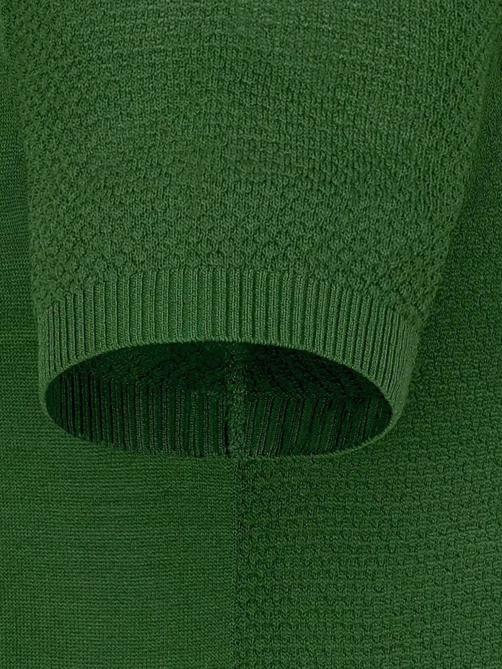 Lucas Pique Knit Green T-Shirt