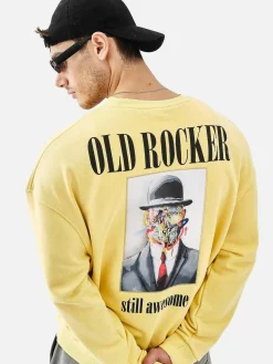 Melvin Regular Fit Yellow Sweater