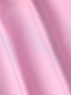 Metz Solid Pink Overhemd Lange Mouw