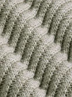 Minnesota Pattern Crew Neck Beige Truien