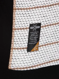 Muro Striped Off-White Sweater