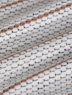 Muro Striped Off-White Sweater