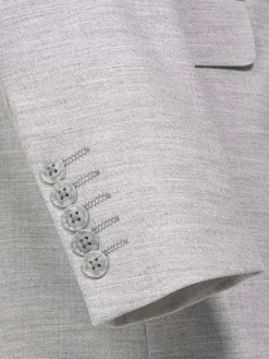 Newsted Comfort Wide Lapel Light Grey Colbert