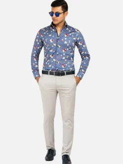 Overhemd 75636 Amarante Dark Blue