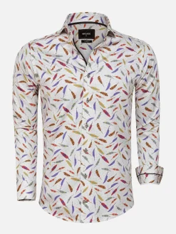 Overhemd 75644 Elvas Beige