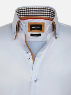 Overhemd 75428 Roma Light Blue