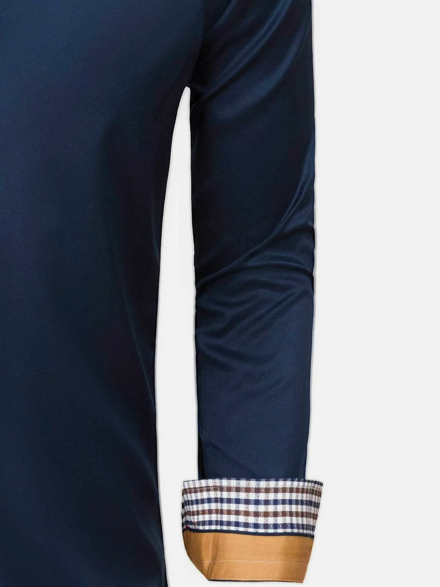 Overhemd 75428 Roma Navy