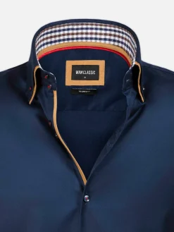 Overhemd 75428 Roma Navy