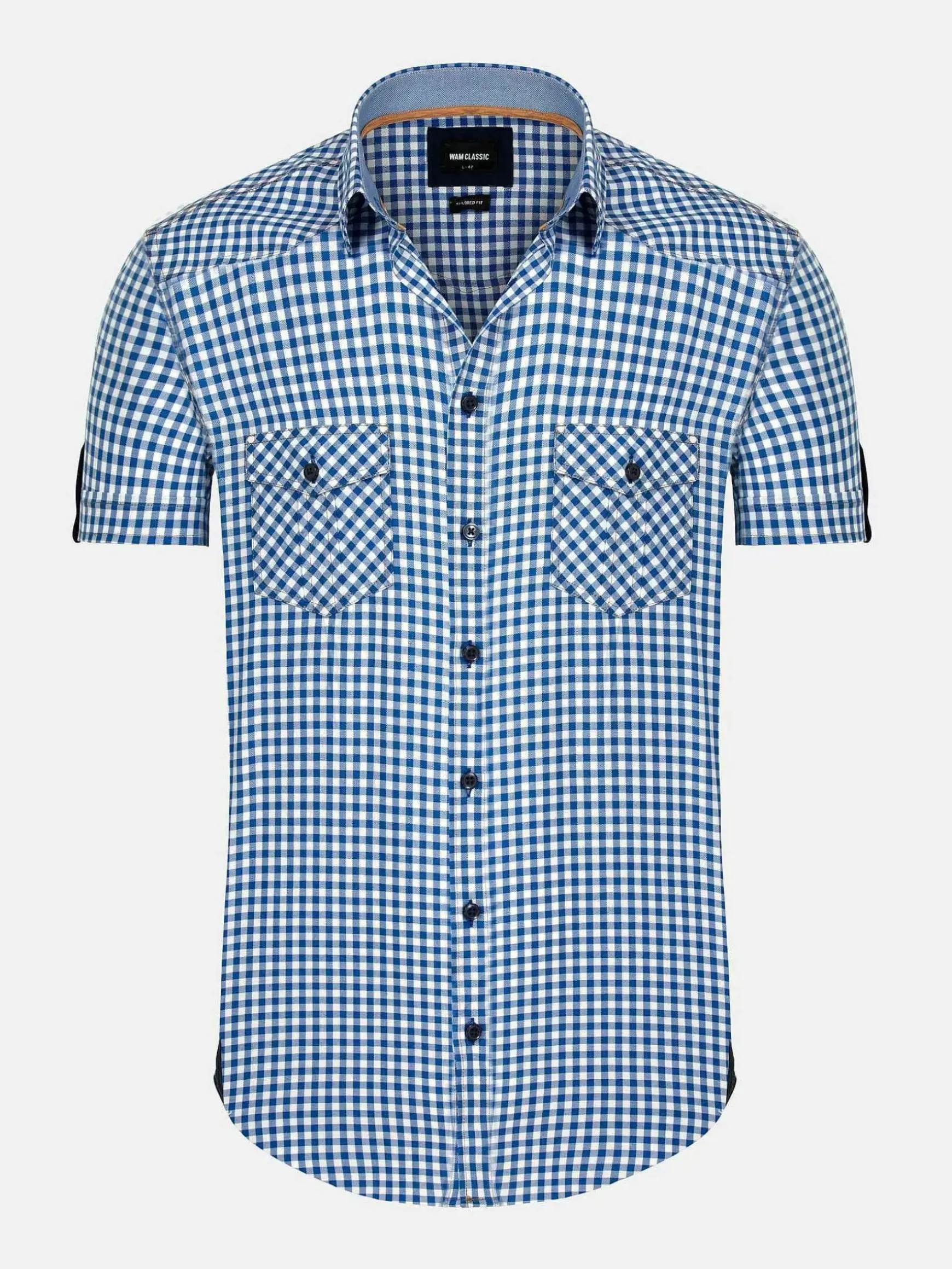 Overhemd Korte Mouw 75783 Hugo R.Blue