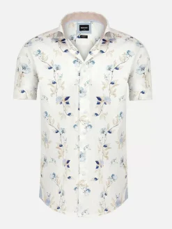 Overhemd Korte Mouw 75745 Primrose White