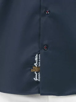 Overhemd Korte Mouw Emble Navy