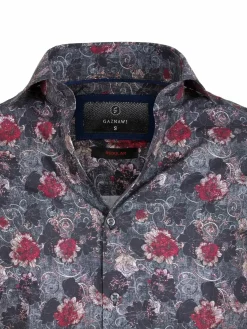 Overhemd Lange Mouw 57000 Anthracite Grey