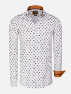 Overhemd Lange Mouw 75705 Antoon White