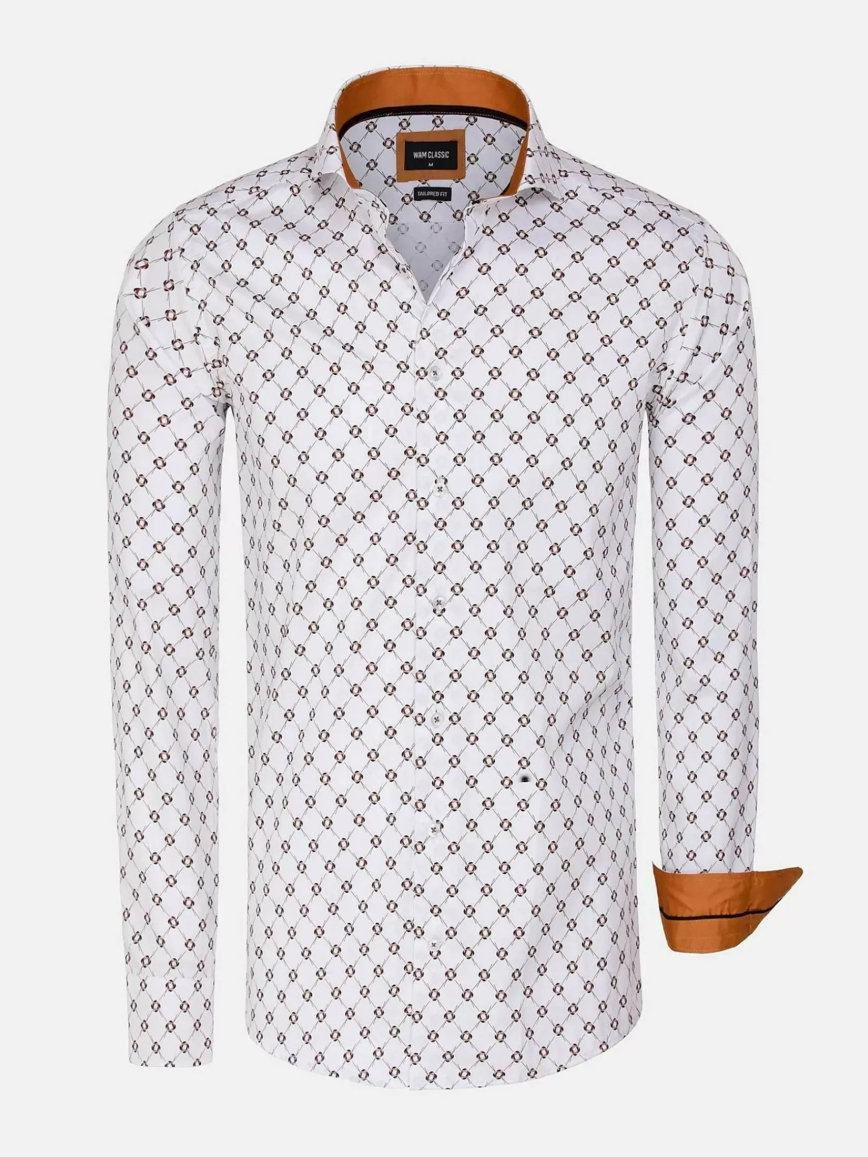 Overhemd Lange Mouw 75705 Antoon White