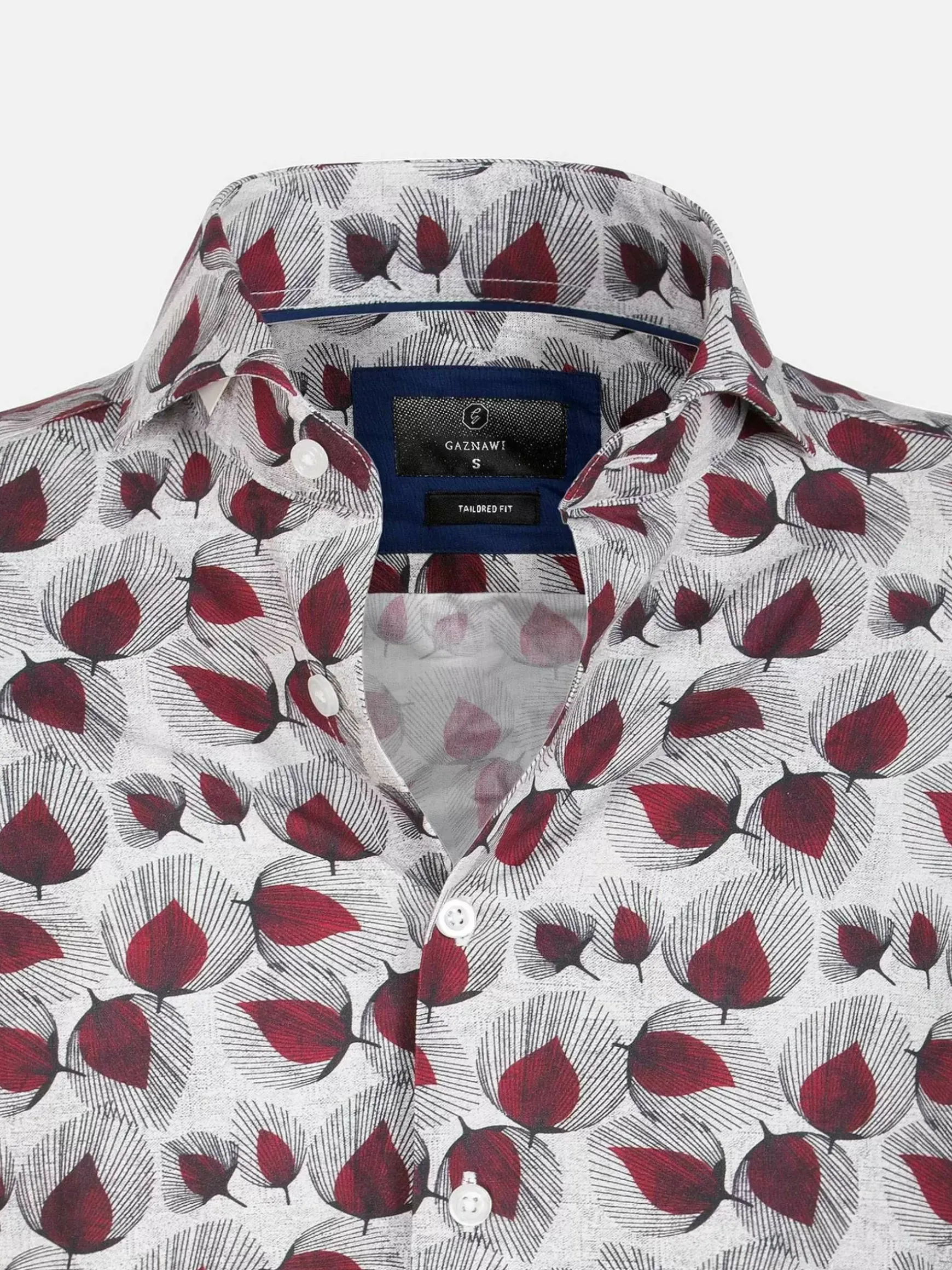 Overhemd Lange Mouw 65045 Black Off White