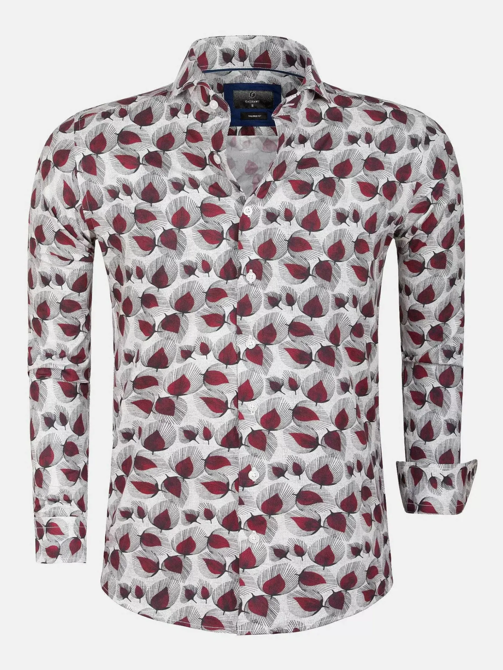 Overhemd Lange Mouw 65045 Black Off White