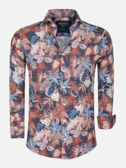 Overhemd Lange Mouw 65045 Black Navy