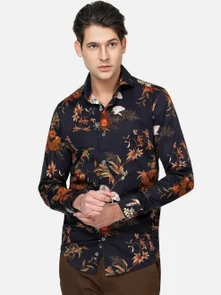 Overhemd Lange Mouw 75671 Boaz Black