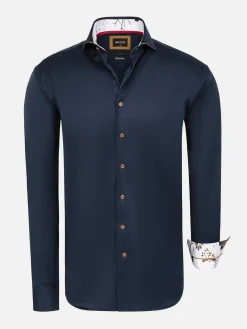 Overhemd Lange Mouw 59014 Brizon Navy