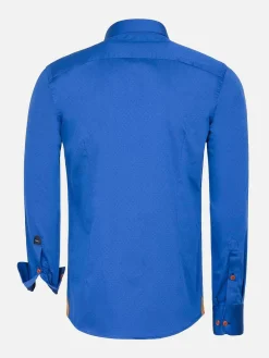 Overhemd Lange Mouw 75666 Clay Light Navy