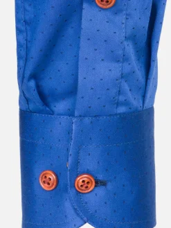 Overhemd Lange Mouw 75666 Clay Light Navy