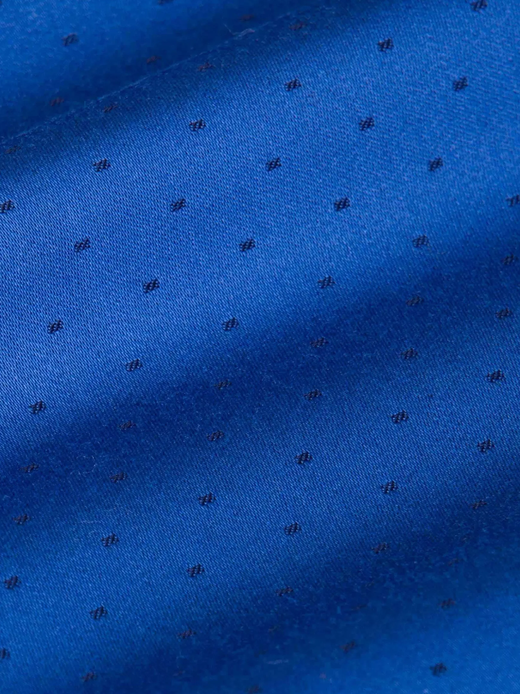 Overhemd Lange Mouw 75666 Clay Light Navy