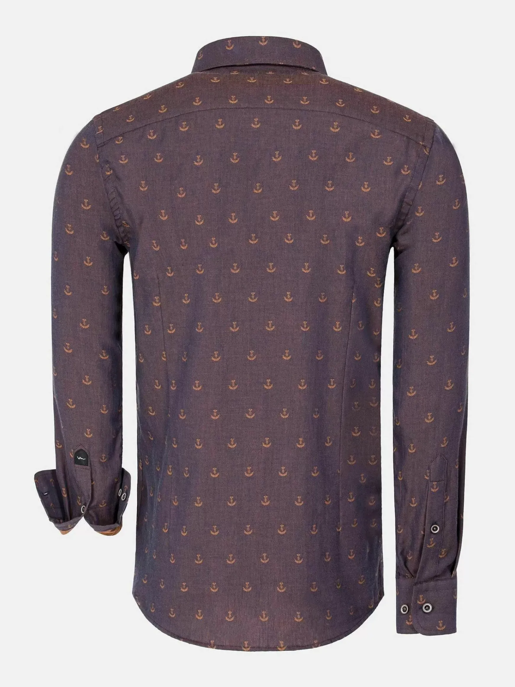 Overhemd Lange Mouw 75674 Cormes Navy