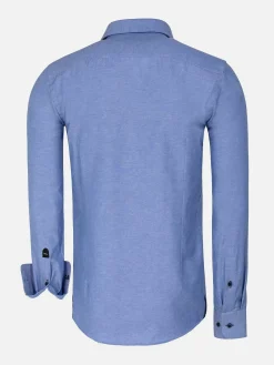 Overhemd Lange Mouw 75698 Cruise Royal Blue